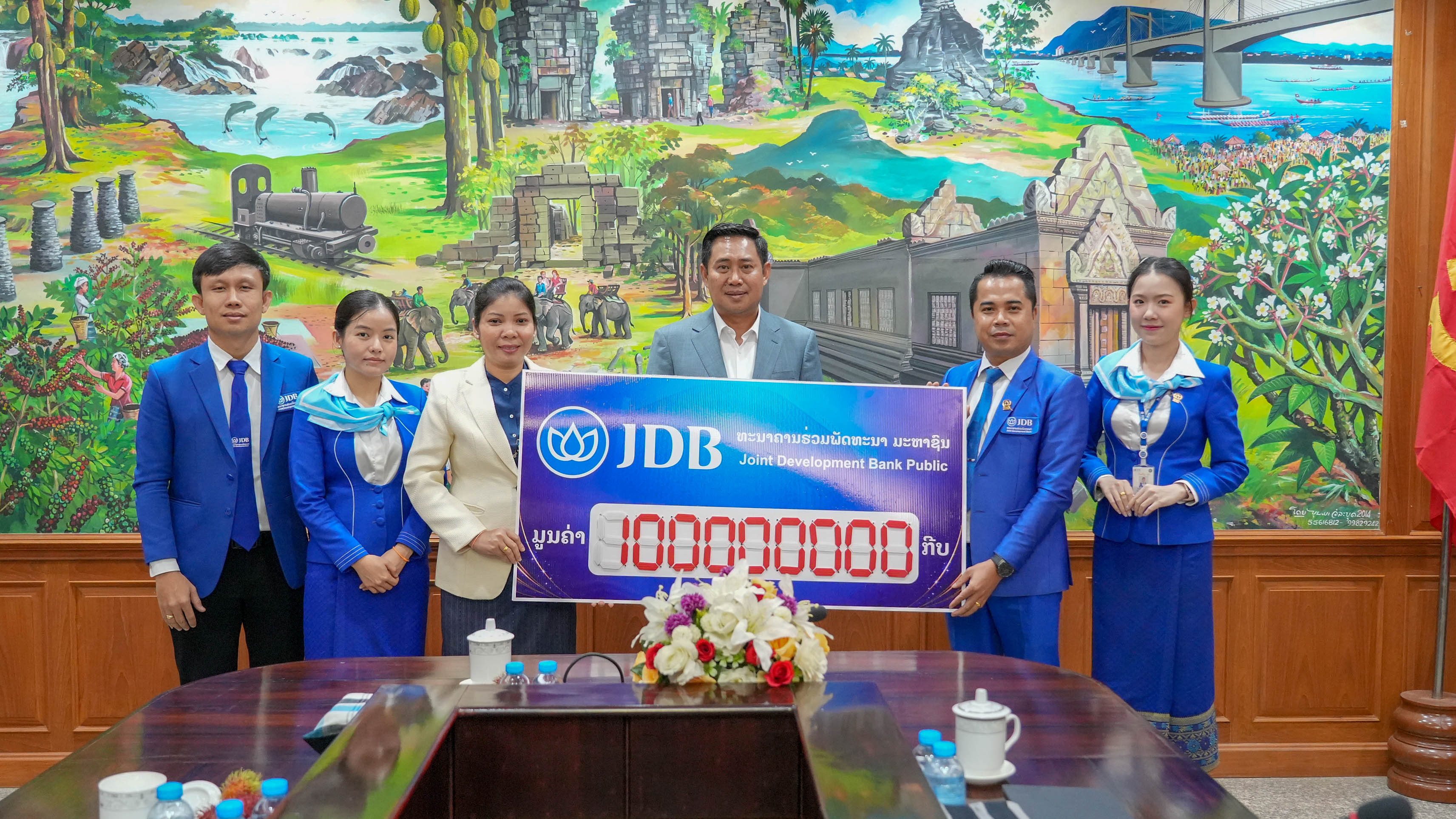 ສອງພາກສ່ວນຊຸກຍູ້ກອງປະຊຸມໃຫຍ່ຂອງອົງຄະນະພັກແຂວງຈຳປາສັກ ສະໄໝທີ IX